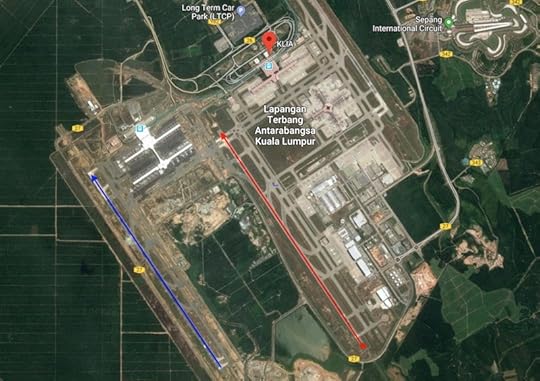 KLIA1 KLIA2 runways