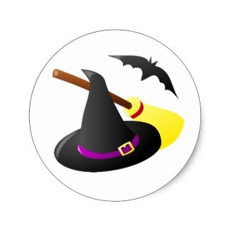 Witchy Classic Round Sticker