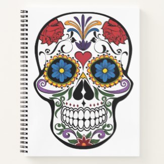 Sugar Skull Notebook