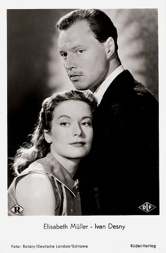 Elisabeth Müller and Ivan Desny in André und Ursula (1955)