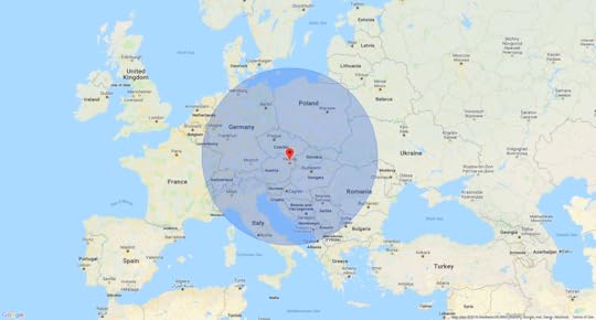 Walk through 30 countries in 500 miles