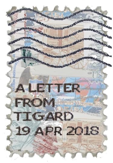 stamp and title