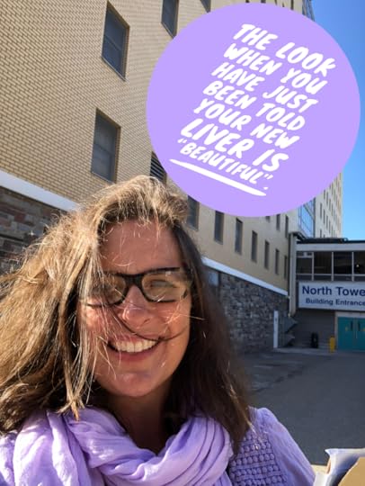  Walking out of the Transplant Clinic in Calgary 