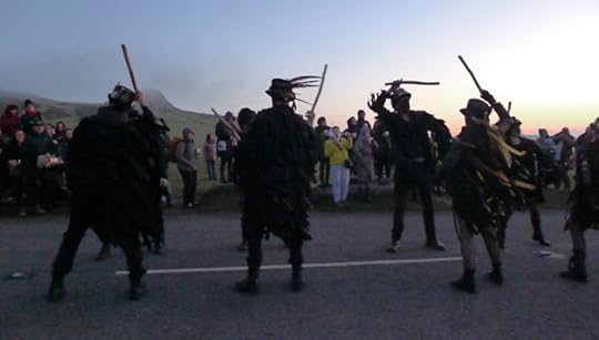 Border Morris at Hay Tor