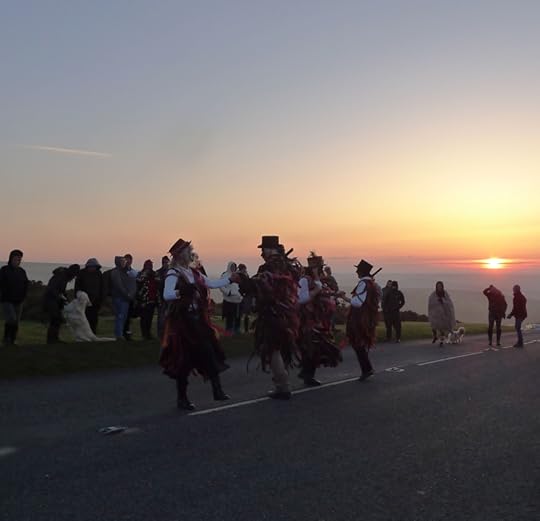 Border Morris at Hay Tor, 2018