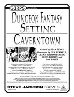 GURPS Dungeon Fantasy Setting: Caverntown
