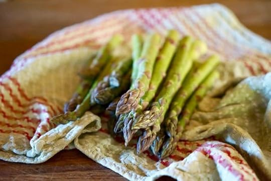 Asparagus, Salami and Rice Salad