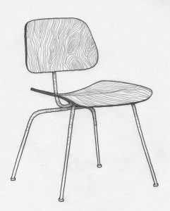 Dining Chair Metal, Charles & Ray Eames, 1945