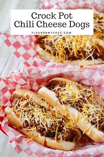 Crock Pot Chili Cheese Dogs recipe