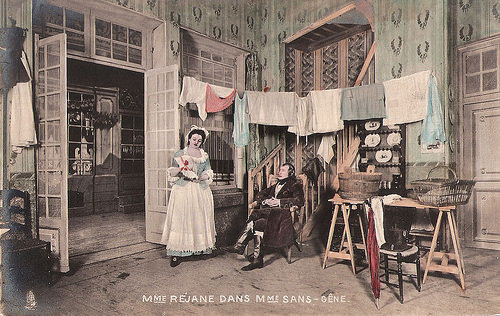 Gabrielle Réjane in Madame Sans-Gêne