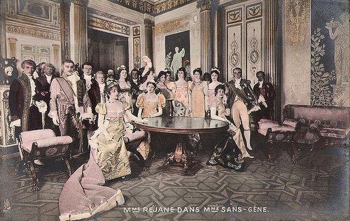 Gabrielle Réjane in Madame Sans Gene