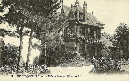 Hennequeville - the villa of Mme Réjane