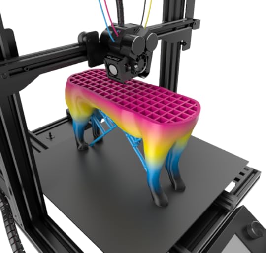 I'm interested in not only printing in color, but also with dissolvable supports.