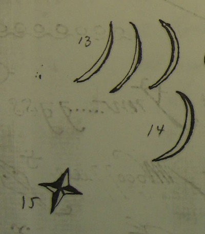 Kiowa sign language letter, excerpt 4