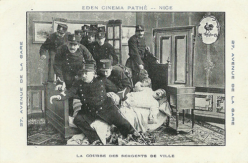 La course des sergents de ville