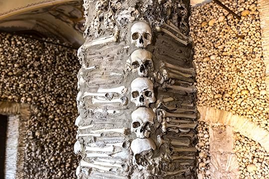 Chapel of Bones in Evora, Portugal
