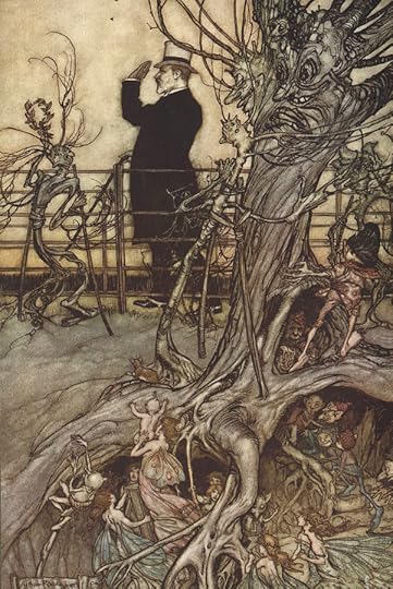 Arthur Rackham from JM Barrie's Peter Pan in Kensington Gardens