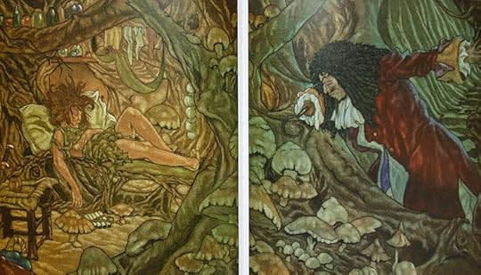 Peter Pan and Captain Hook by Michael Hague