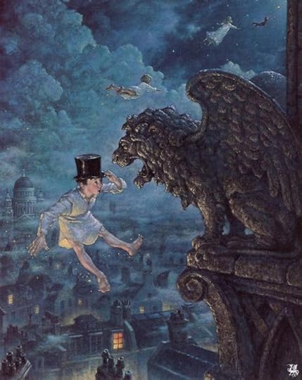 Flying Above London by Scott Gustafson