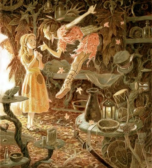 Peter Pan in Scarlet by David Wyatt