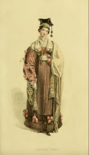 Ackermann's Fashion Plate 17, March 1816: Carriage Dress