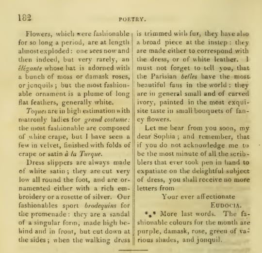 Ackermann's March 1816 French Female Fashions