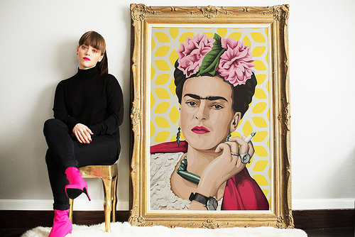 San Antonio Art Gallery Hosts "Latino Faces" Art Exhibit by Analy Diego