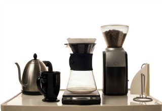 inline coffee brewing