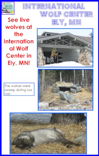 Free Wolf Fiction and Nonfiction Writing Frames