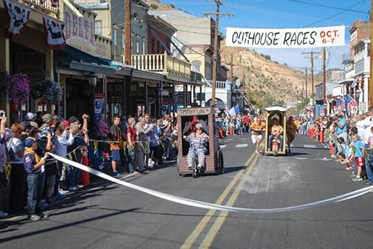 Outhouse Races Virginia City Nevada