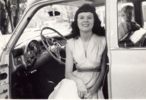 Hazel Hiemstra in 1954