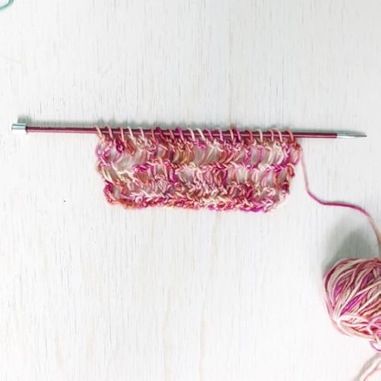 How to knit crochet stitches |Vickie Howell shows how to mock crochet stitches with knitting to create Knit Triple Crochet #knitting #crochet #tutorial #knitcrochetstitches #vickiehowell #askmemonday