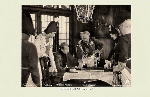 Hans Adalbert Schlettow, Friedrich Kayssler and Paul Wegener In Marschall Vorwärts (1932)