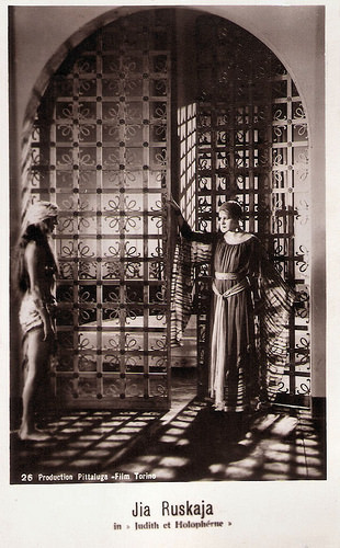 Jia Ruskaja in Giuditta e Oloferne (1929)