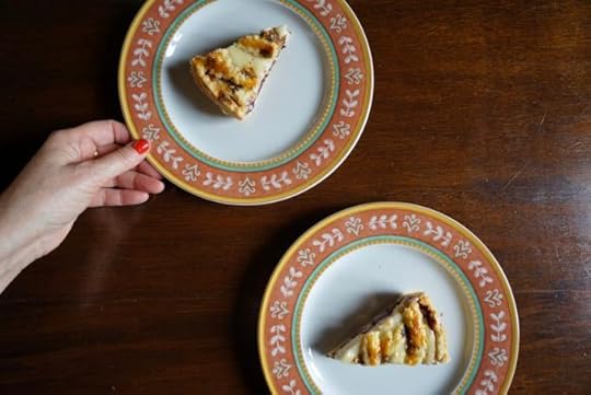 Ricotta, Cherry Jam, Balsamico Tart