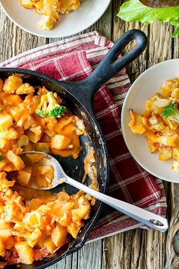 Cheesy Cauliflower and Potato Bake from The Abundance Diet by Somer McCowen