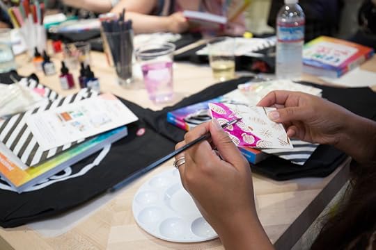 Watercolor Resist Cards