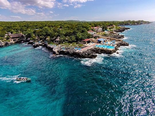 Aerial view of Rockhouse hotel
