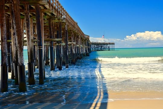 Ventura California beach pier