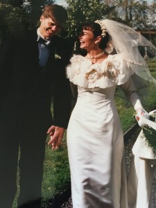 Wedding me and Andrew 2