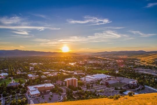 Missoula City at Sunset