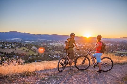 Missoula Montana biking couple