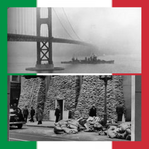 images of North Beach during W.W.II