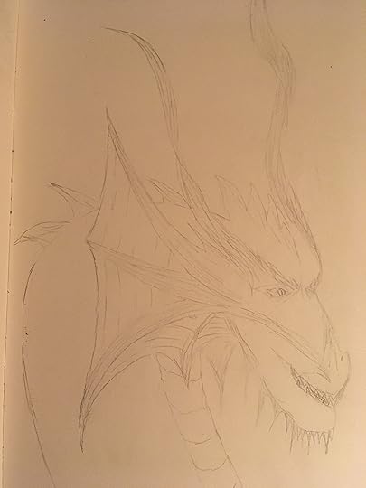 Dragon head pencil