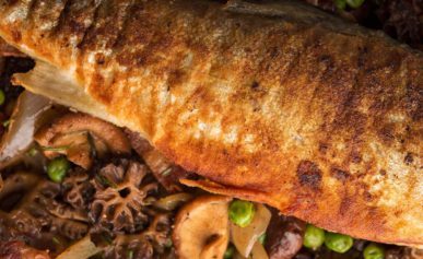 trout with morels