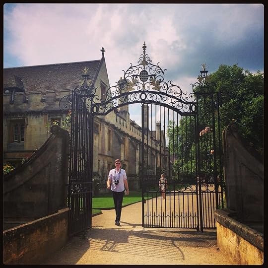 The gates to Addison's Walk