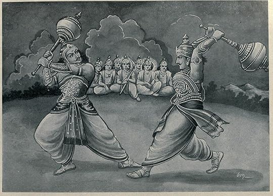 duryodhana and bhima duel