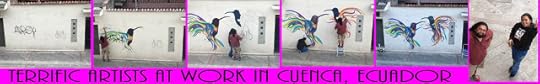 Artists at work in Cuenca Ecuador
