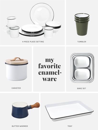 My favorite enamelware from The Fauxmartha