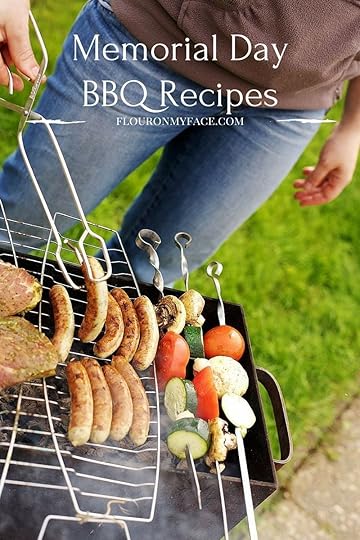Memorial Day BBQ Recipes via flouronmyface.com